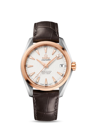 Omega Seamaster Aqua Terra 150M Master Co-Axial 38.5 Stainless Steel / Red Gold / Silver